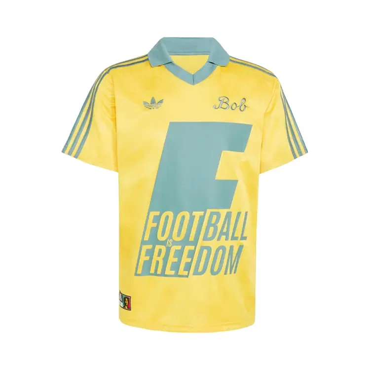 Футболка джерси Adidas Bob Marley Originals, желтый