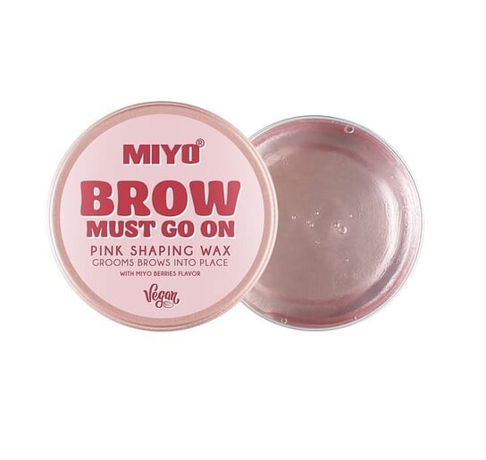 

Мыло для укладки бровей, 30 г Miyo, Brow Must Go On Pink Shaping Wax