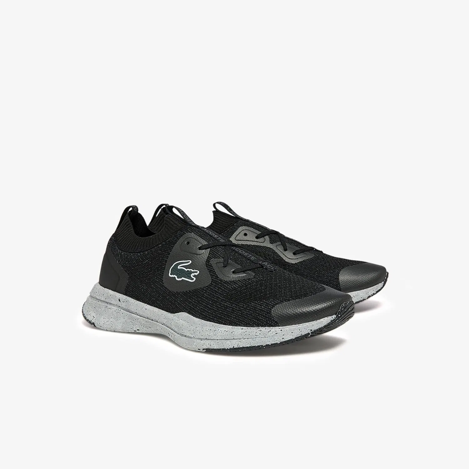 Мужские кроссовки Lacoste Run Spin Eco 0722 1 SMA, Blk Off White — фото 3