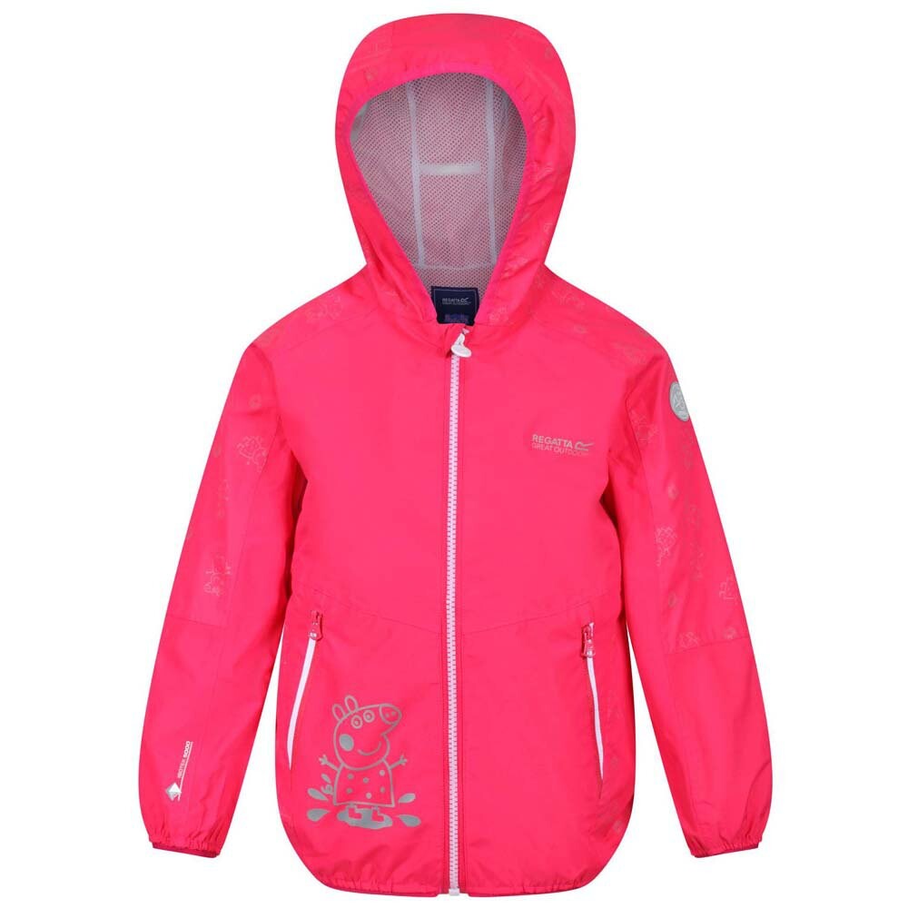 

Куртка Regatta Peppa Reflective Active Shell, розовый