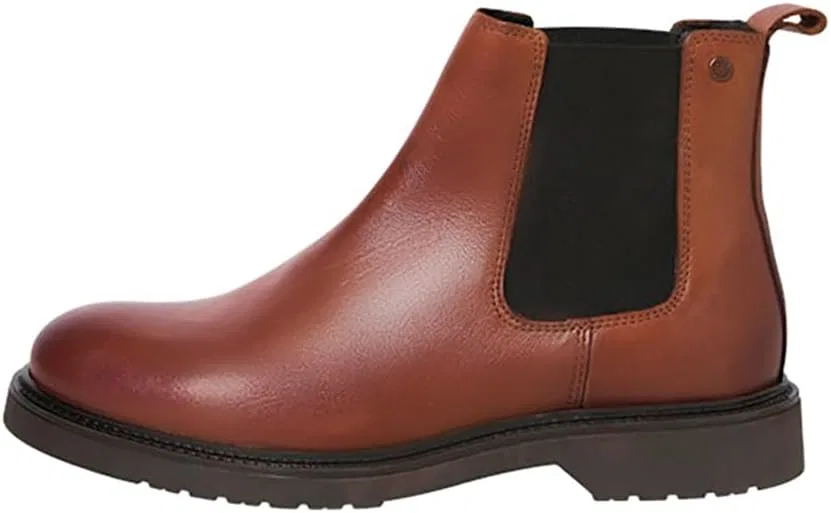 Мужские ботинки челси от Jack & Jones. Ботинки челси, Cognac
