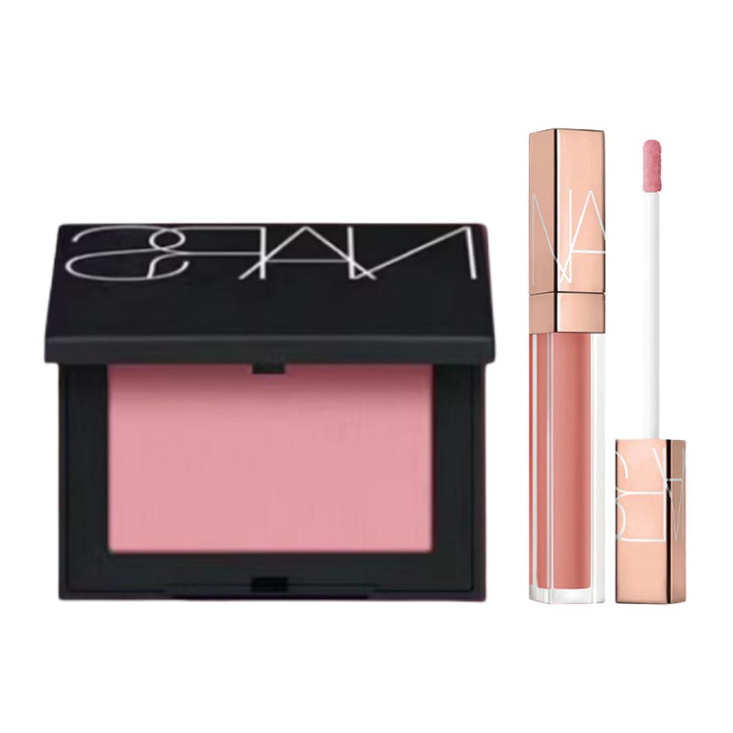 

NARS Прозрачный розовое золото блеск для губ наборы для макияжа легко растушевывается натуральный
