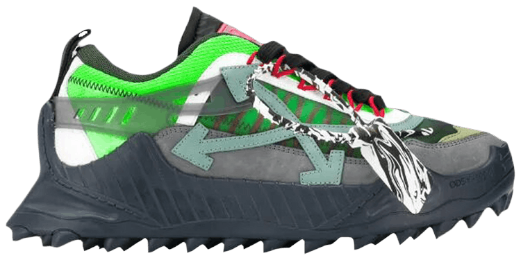 

Кроссовки Off-White ODSY-1000 'Green', зеленый