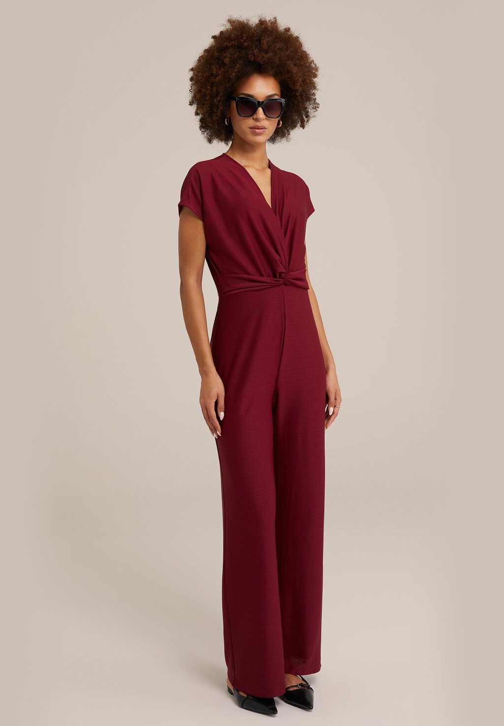 

Комбинезон WE Fashion, крапчатый красный