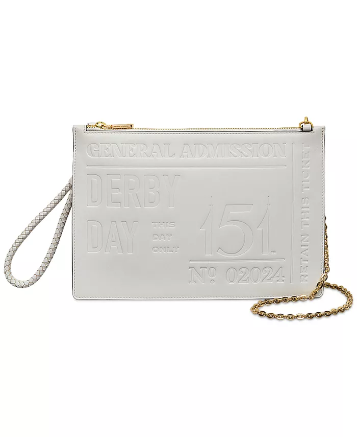 

Кросс-боди Kentucky Derby из натуральной кожи с молнией, миниатюрный Radley London, белый
