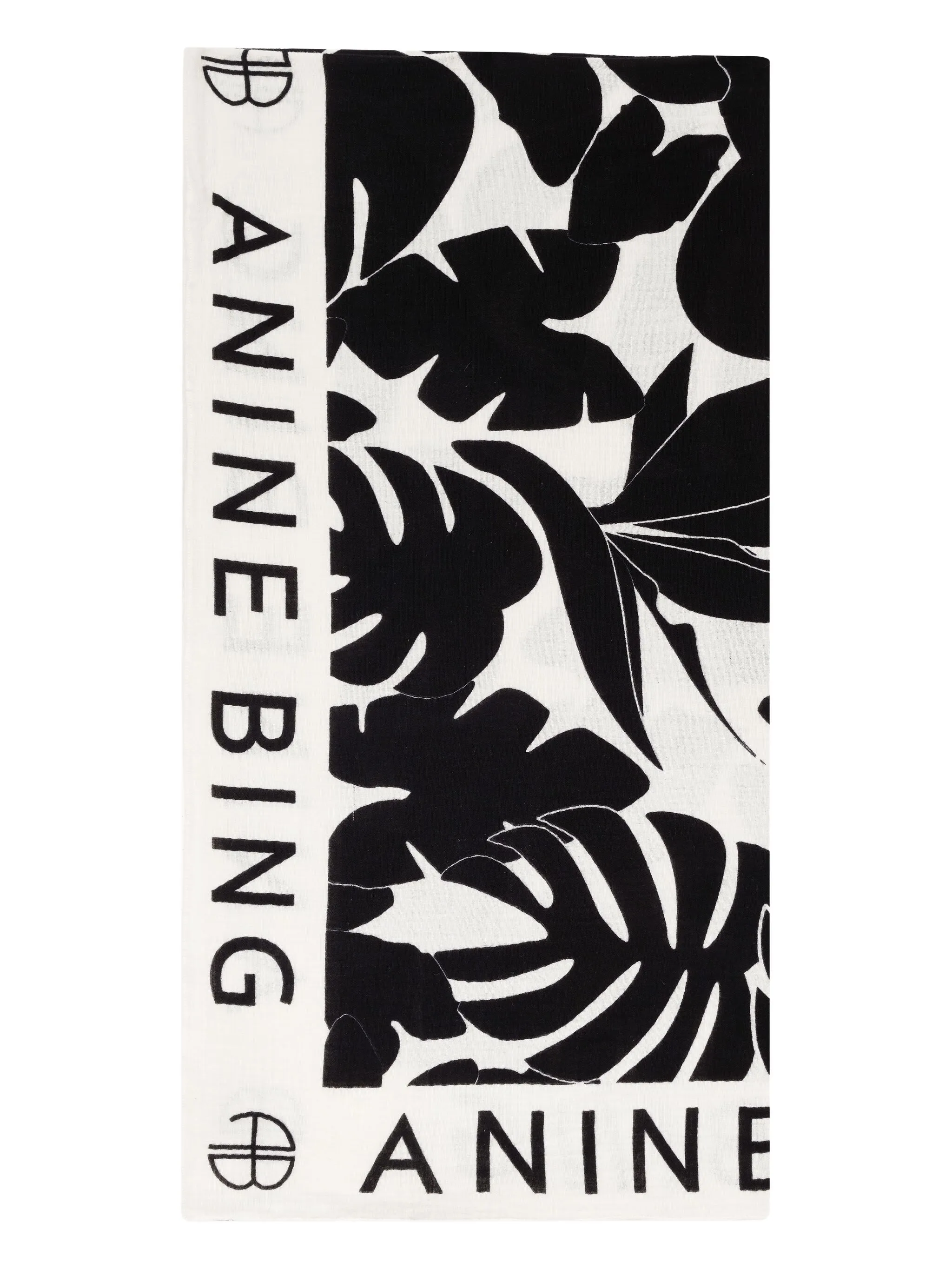 

Саронг Eliza с принтом Anine Bing, черный