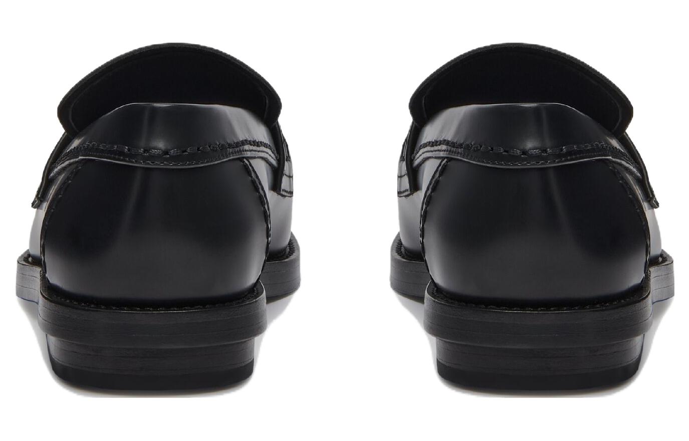 Лоферы Seal 'Black Gun Metal' Women's Alexander McQueen — фото 3
