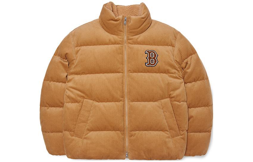 

MLB Утепленная куртка унисекс бежево-желтая, Beige Yellow