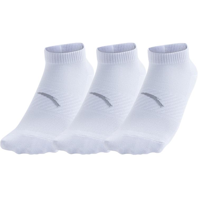 

Anta Разнообразная коллекция тренировочных носков для бега, унисекс, 3 пары, белые
