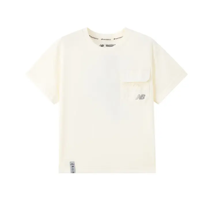New Balance Футболка NB Ivory White для детей 3-7 лет