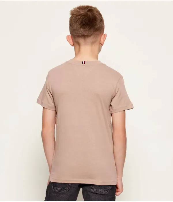 Футболка regular fit Tommy Hilfiger, бежевый — фото 3