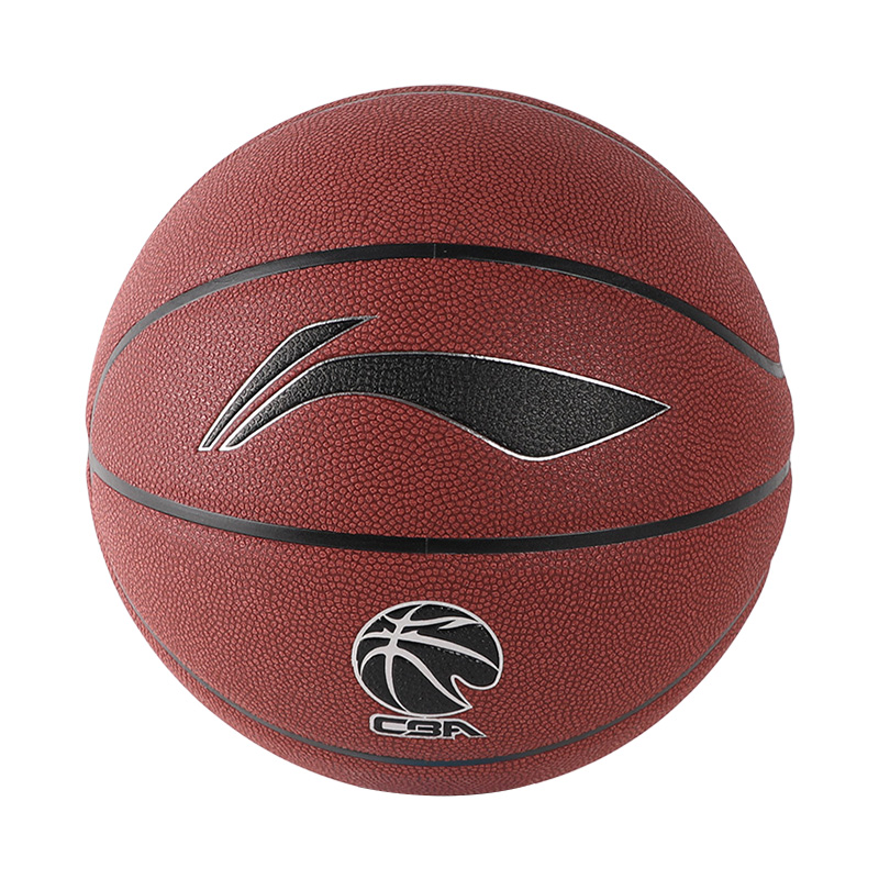 

LINING Баскетбольный мяч China Rubber Basketball Red Brown Size 7 Street Training Competition Unisex