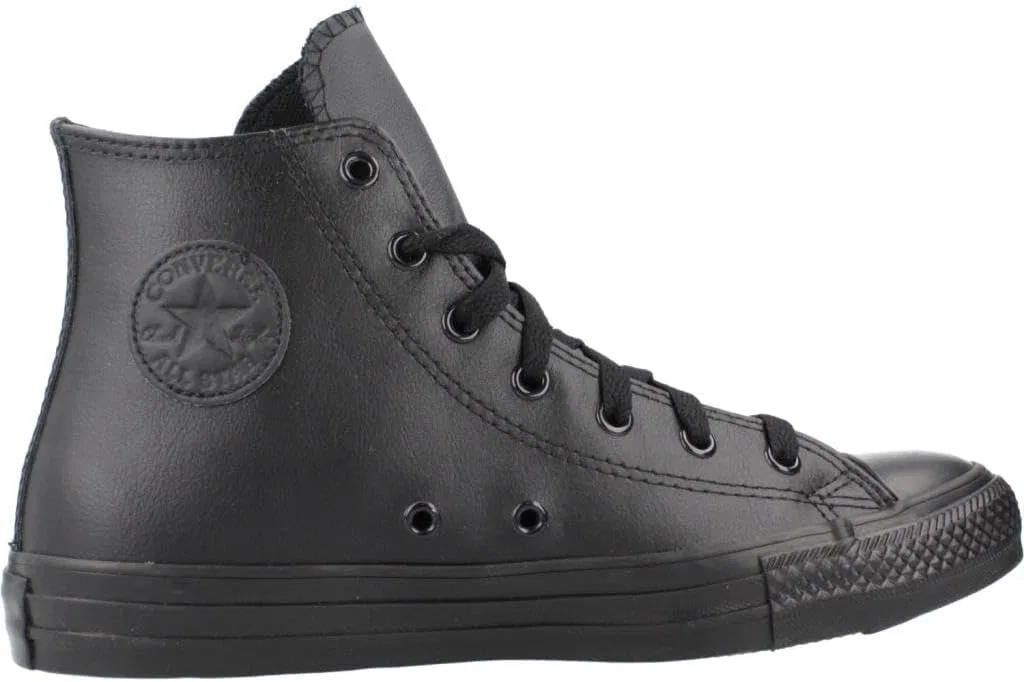 Кроссовки Converse Unisex Kinder Chuck Taylor All Star LeatherSneaker, Black — фото 4