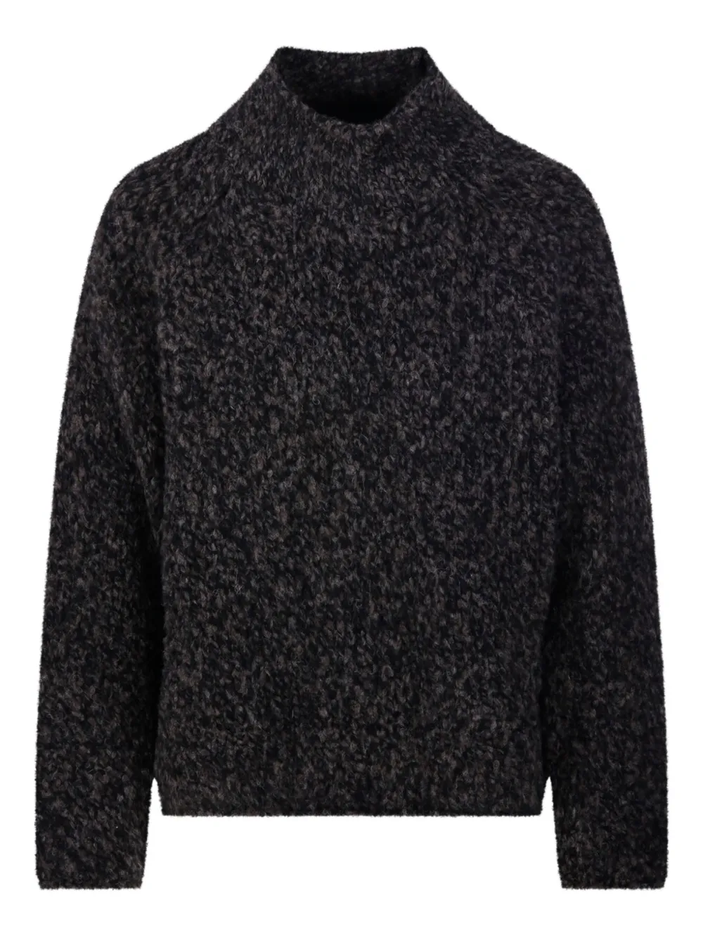 

Свитер с высоким воротником Fabrizio Del Carlo, черный