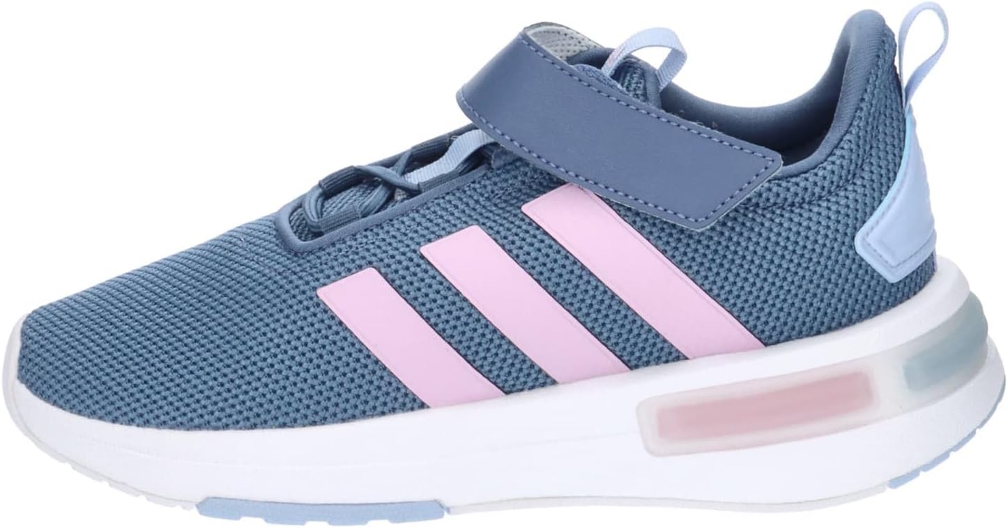 Кроссовки adidas Kids Racer Tr23, синий/лиловый — фото 2