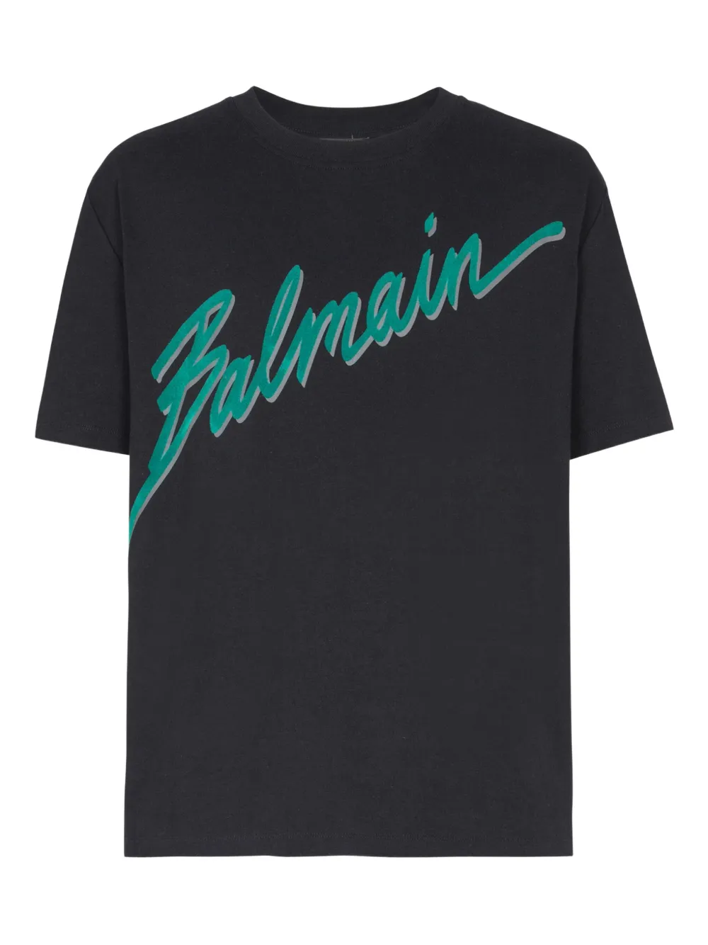 

Футболка с логотипом BALMAIN, черный