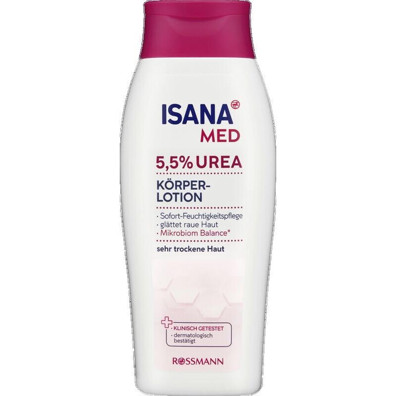 

Лосьон для тела (5,5% мочевины) ISANA, 250 ml