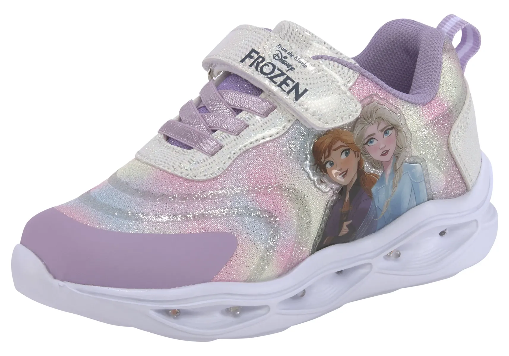 

Кроссовки Disney "Frozen" с крутой мигающей функцией, цвет Lilac