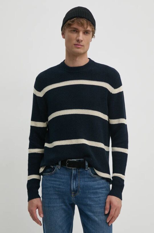

КАИР хлопковый свитер Pepe Jeans, темно-синий