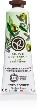 

Крем для рук Yves Rocher Bain de Nature, Olive & Petit Grain 30 ml