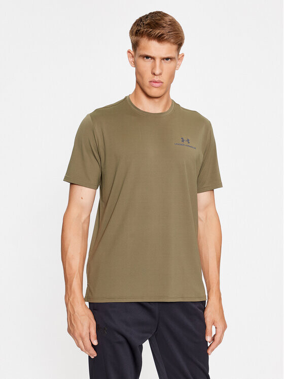 

Футболка свободного кроя Under Armour, хаки