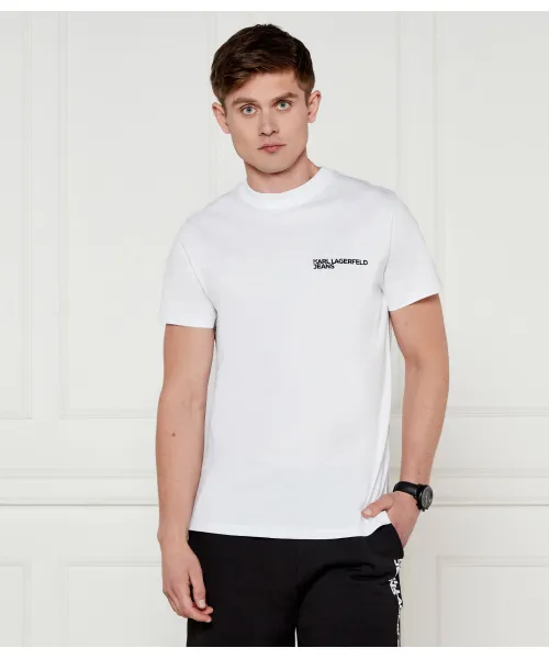 

Футболка Slim fit Karl Lagerfeld Jeans, белый