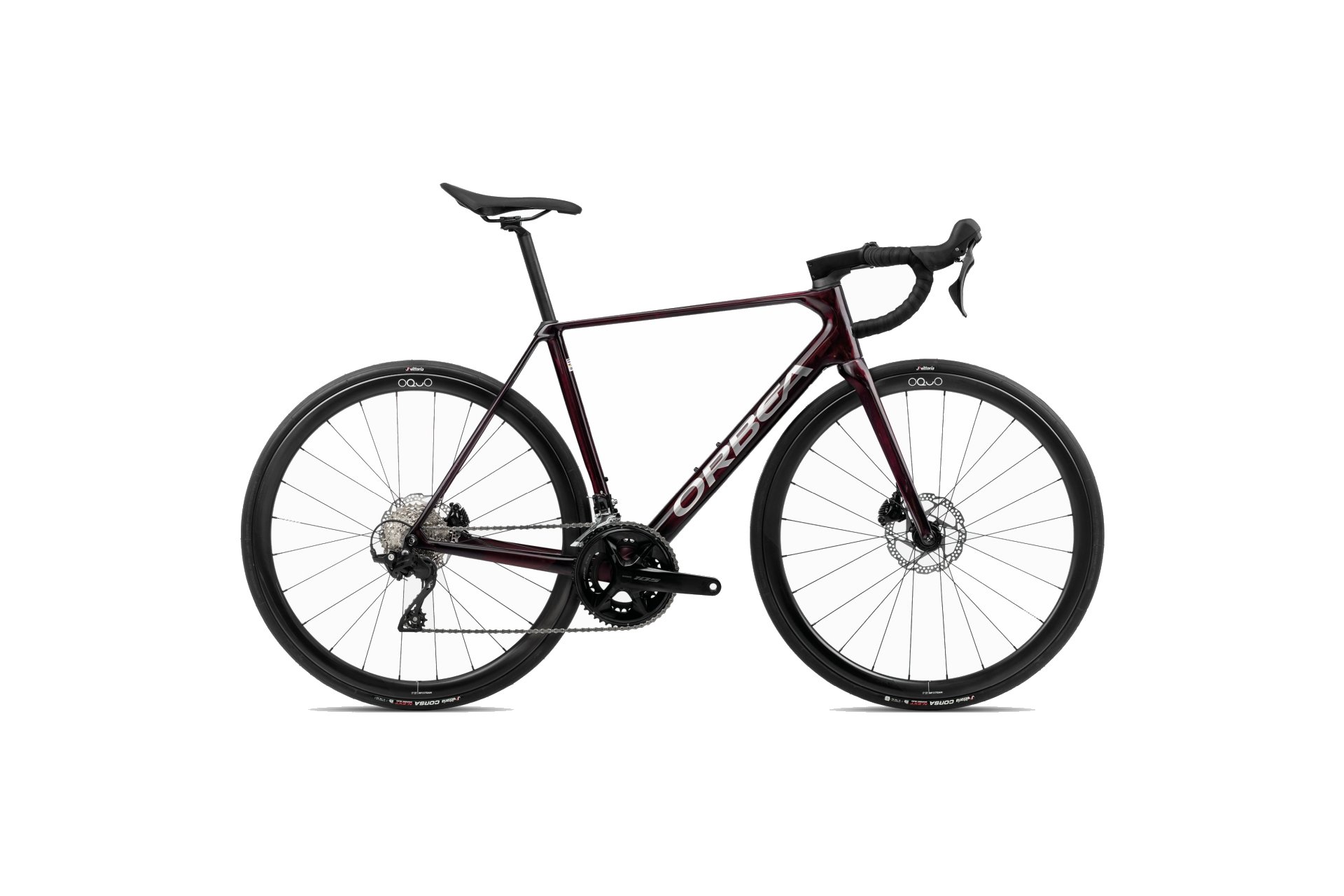 

Шоссейный велосипед Orbea Orca m35 - 28 дюймов - diamant, rot | wine red - titanium (gloss)