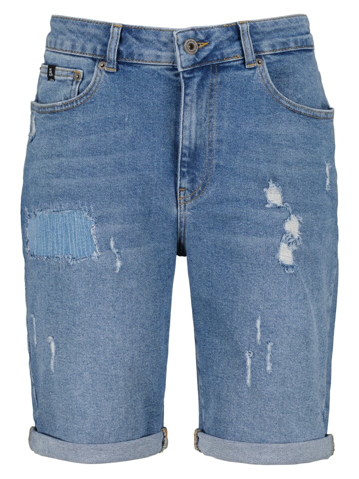 

Тканевые шорты alife and kickin, цвет light denim washed