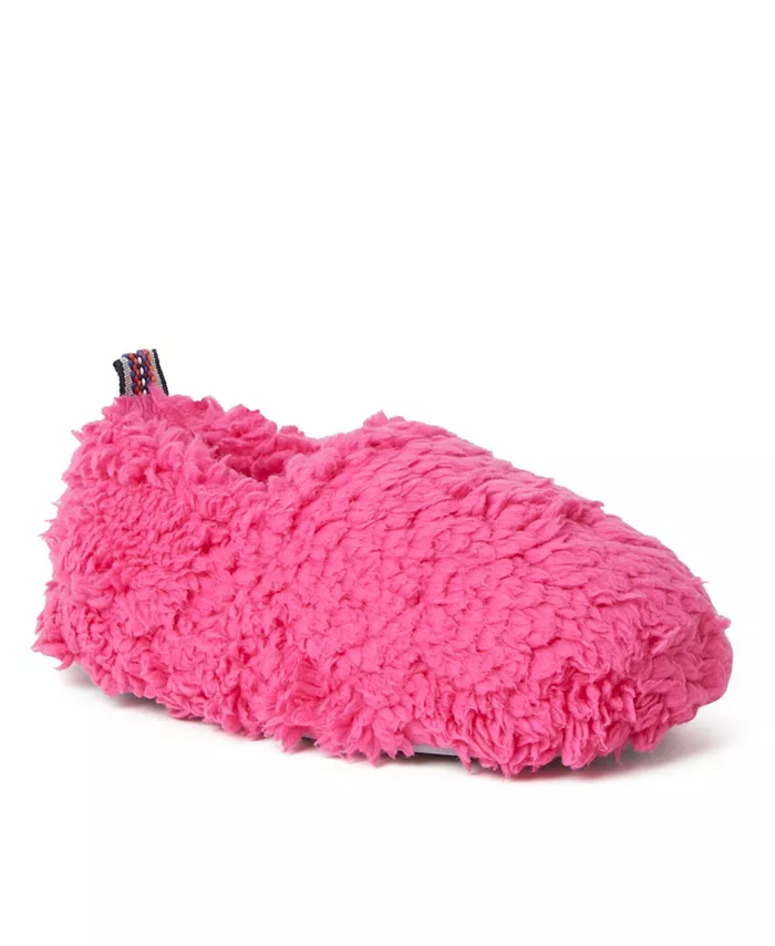 

Детские домашние тапочки Skye Fuzzy с закрытой спинкой Dearfoams, розовый