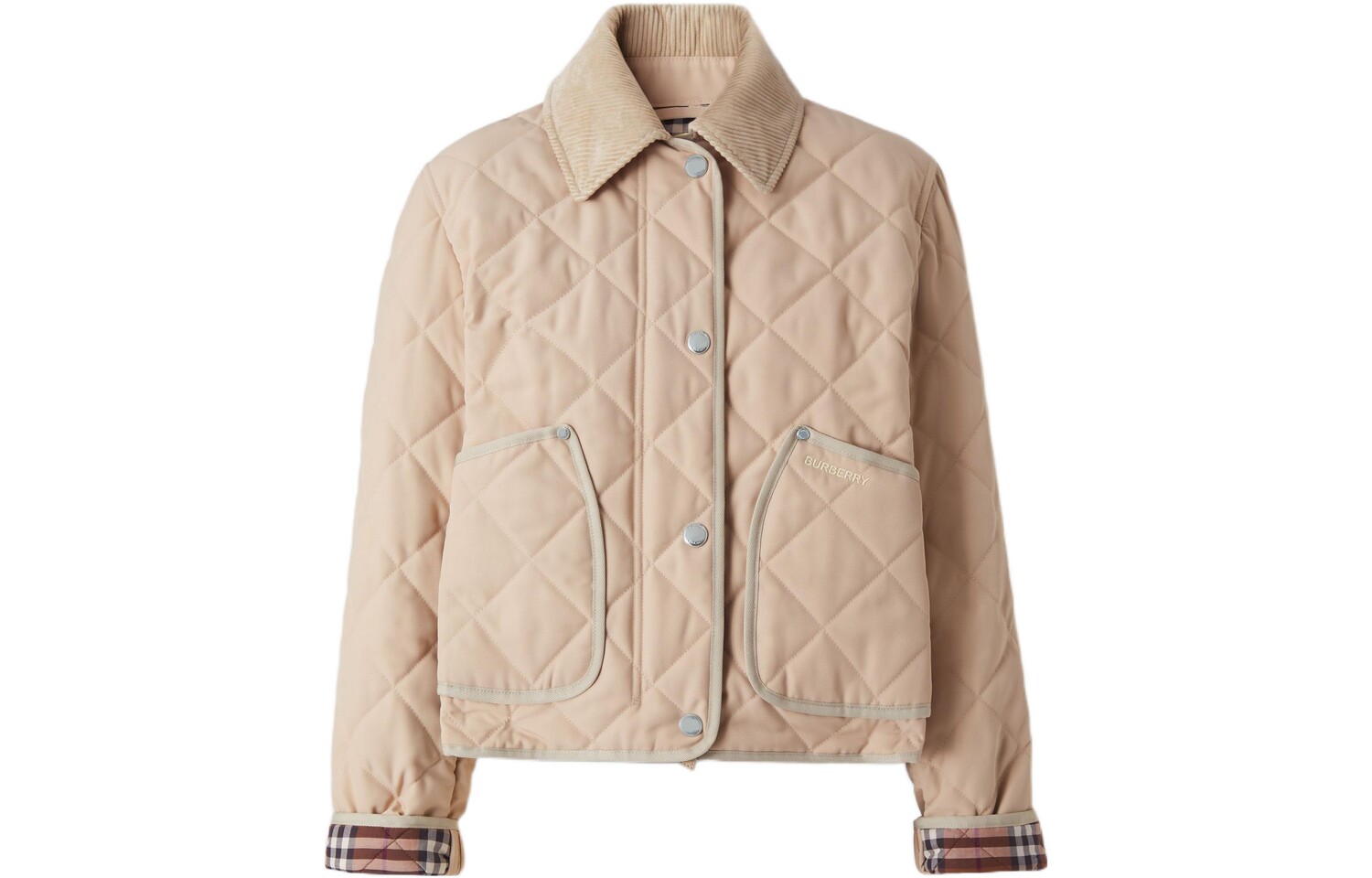 

Burberry Женское короткое пальто, цвет soft tawny
