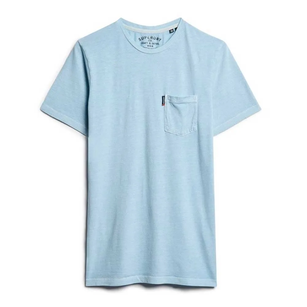 

Футболка с коротким рукавом Superdry Classic Essential Pocket, синий