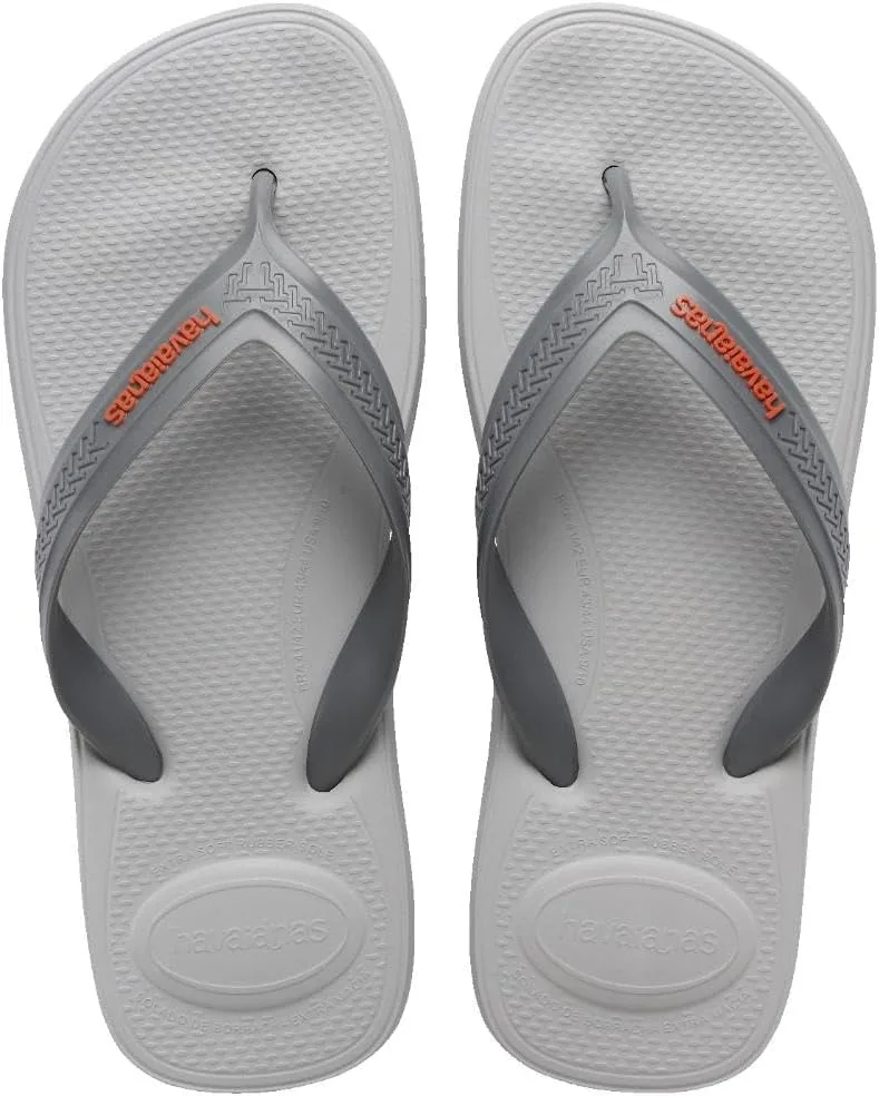 Мужские шлепанцы Havaianas Top Max Comfort, серый/стальной