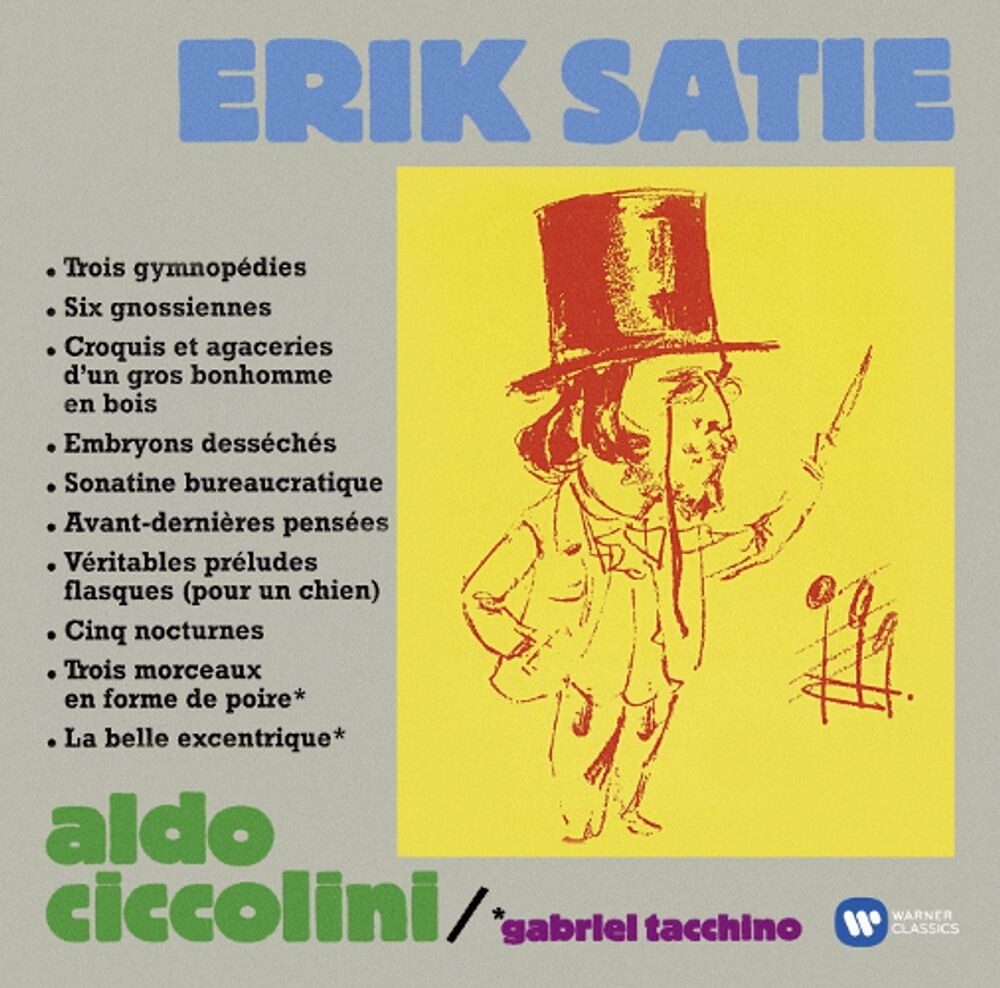

Диск CD Works For Piano - Erik Satie, Aldo Ciccolini