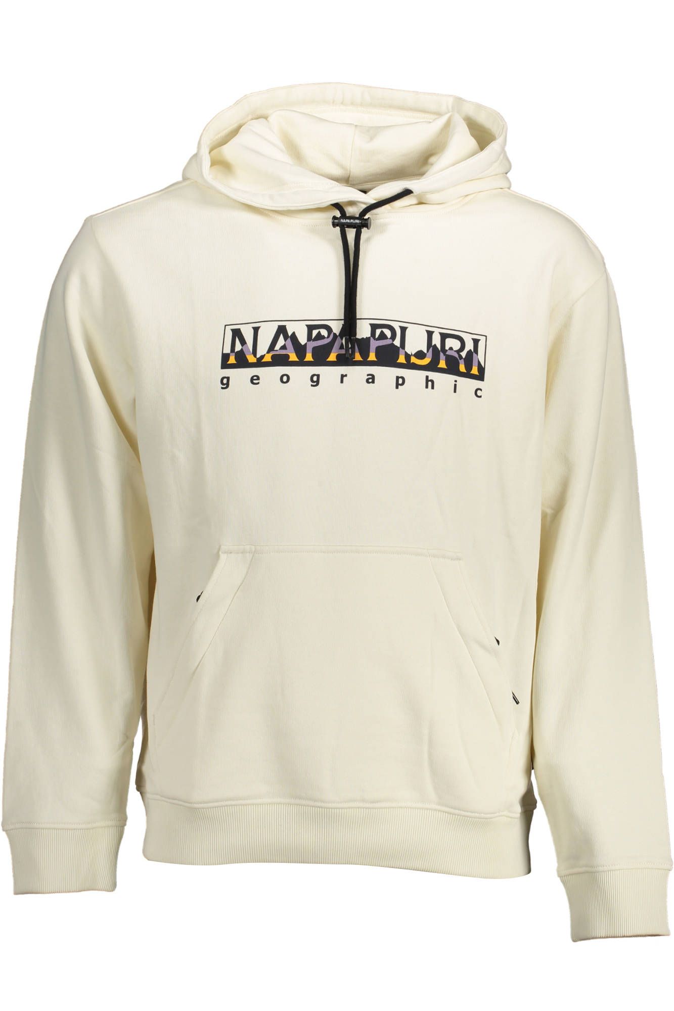 

Белый хлопковый мужской свитер Napapijri