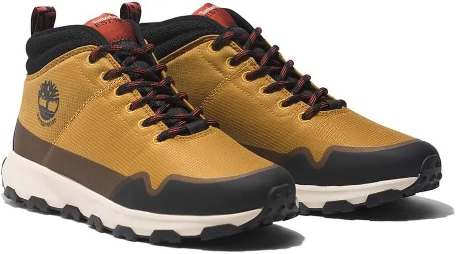 Мужские кроссовки Timberland Winsor Trail Mid Fabric WP WheatWater, пшеничный