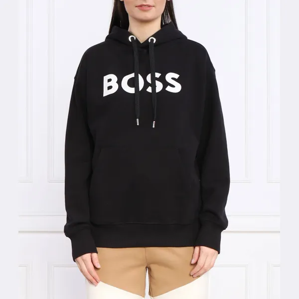 

Толстовка Econy1 стандартного кроя Boss, черный