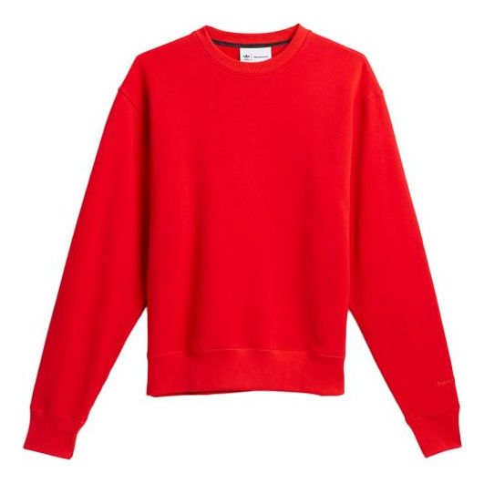 

Худи adidas x Pharrell Basic Sports Sweatshirt 'Red', красный
