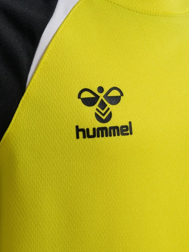 Капуzenpullover детский, Lead 2.0 Crew Sweat, Hummel, желтый — фото 3