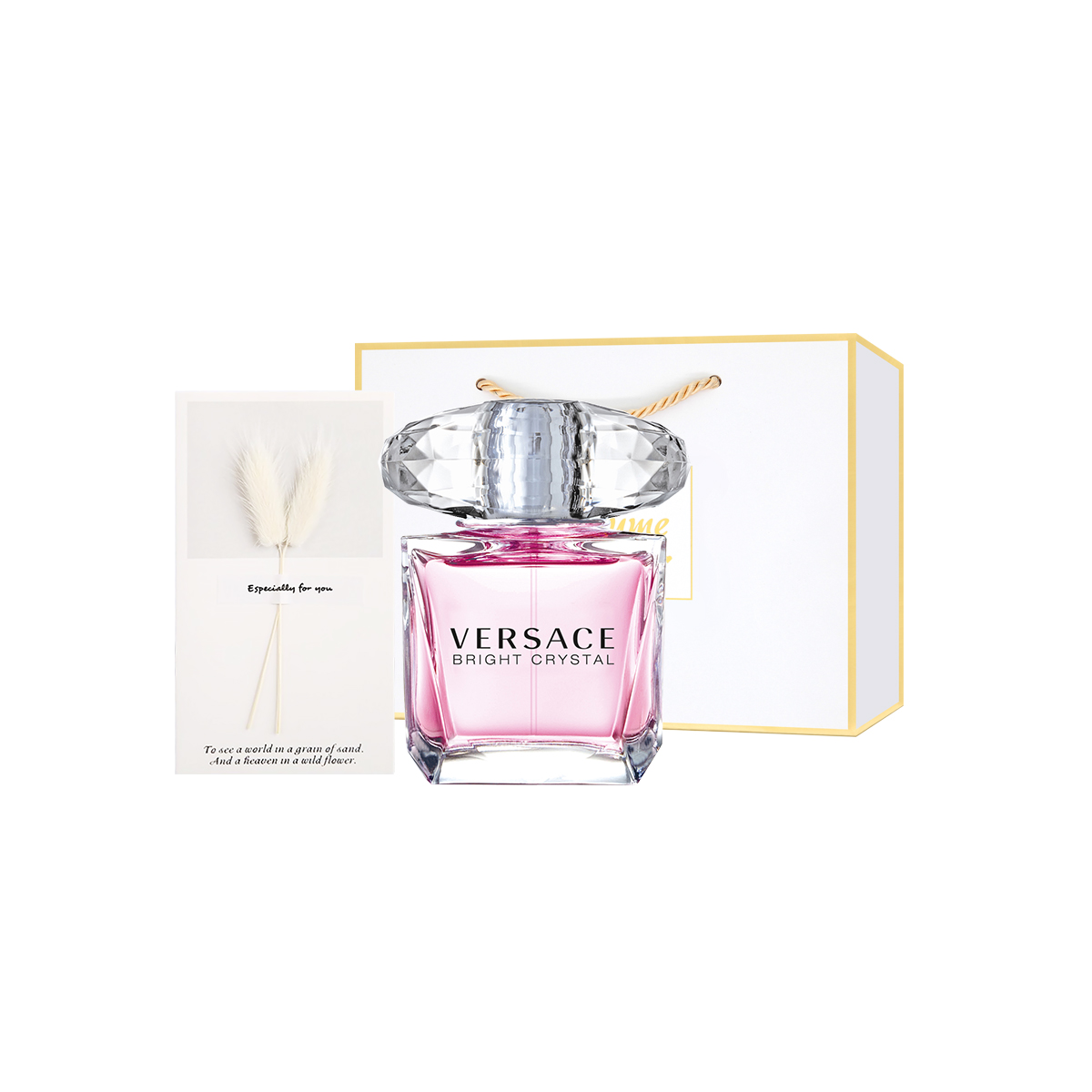 

Кристальный бриллиант женские духи лёгкий парфюмерный Набор туалетная вода 30 мл/50 мл/90 мл подарок для девушки VERSACE, 30ml
