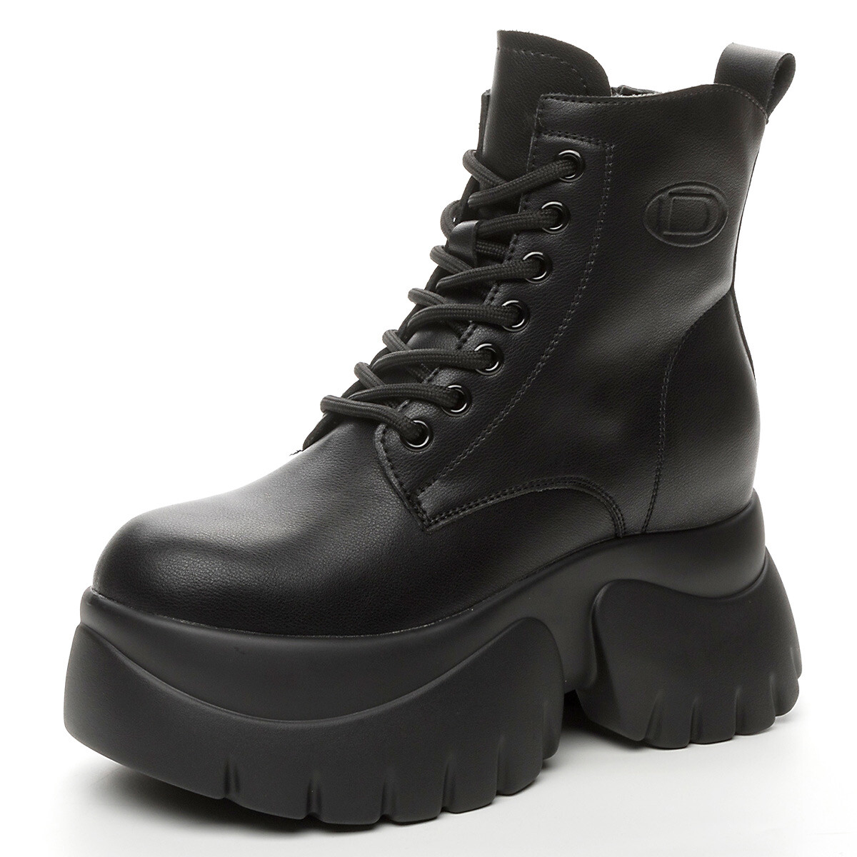 

Ботинки Martin Boot женские Shangjinni, цвет Black Fleece-Lined