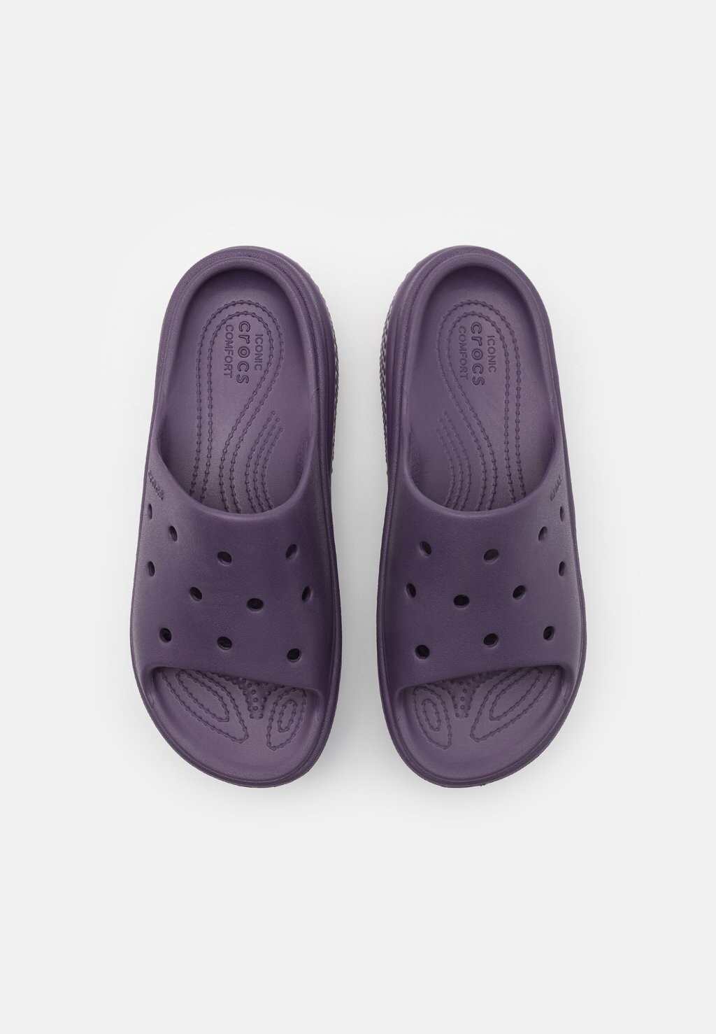 

Мюли STOMP SLIDE UNISEX Crocs, темно-фиолетовый