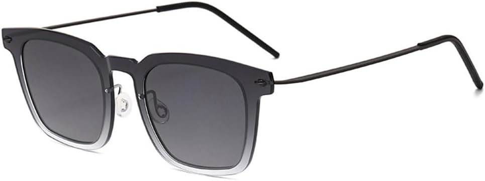 

Стильные круглые женские поляризованные солнцезащитные очки, мужские солнцезащитные очки с металлической оправой UV400, солнцезащитные очки для вождения с защитой от УФ-излучения PRSTNN, Gray-black Gray