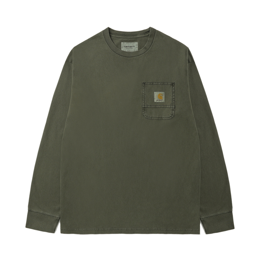

Carhartt WIP Футболка унисекс зеленая, Зеленый, Carhartt WIP Футболка унисекс зеленая
