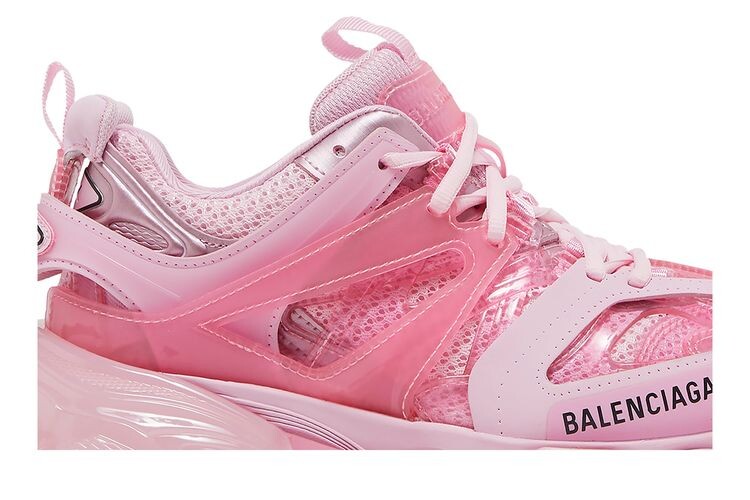 Кроссовки Balenciaga Wmns Track Sneaker Clear Sole - Pink, розовый — фото 2