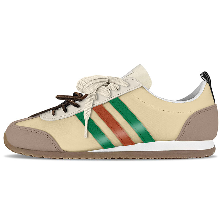 

Кроссовки adidas neo VS JOG 2.0 Lifestyle Shoes Unisex Low-top Red-green-brown, коричневый