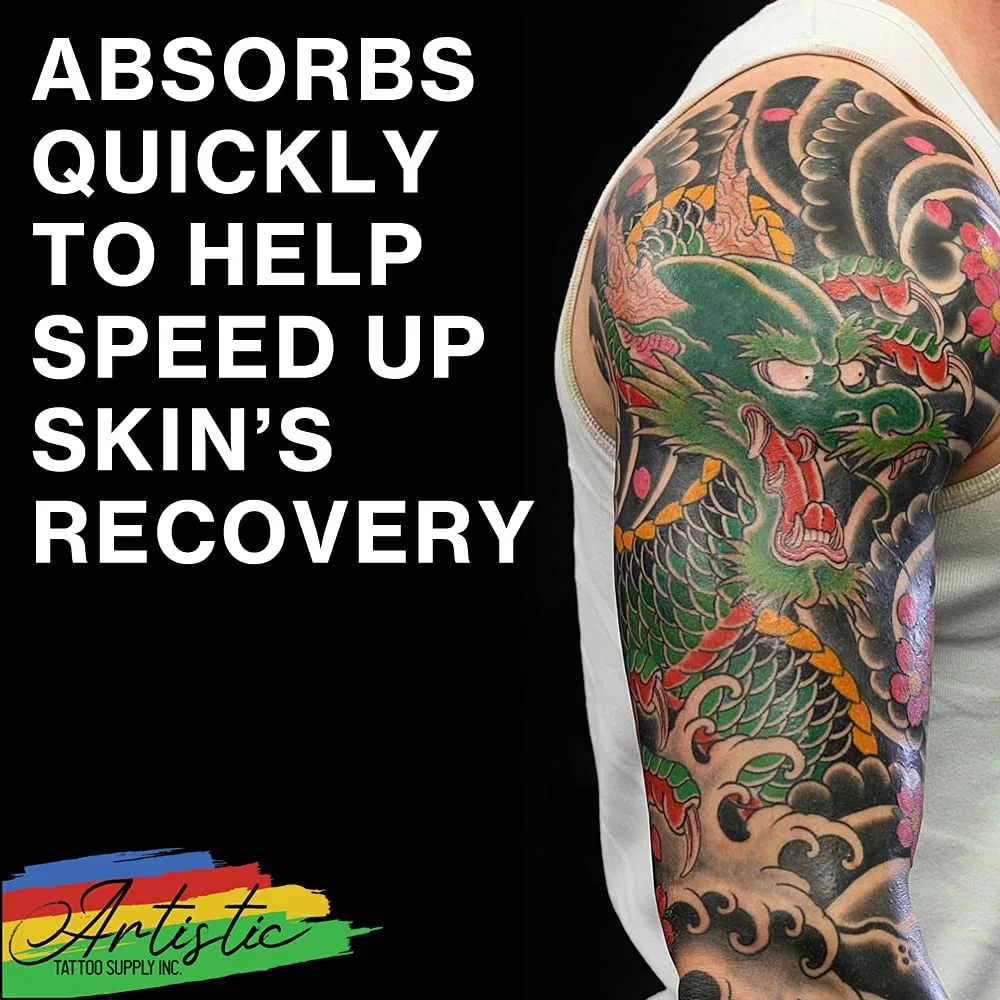 Масло для ухода за татуировками Dragon's Blood от Balm Tattoo Artistic Tattoo Supply Inc. — фото 2