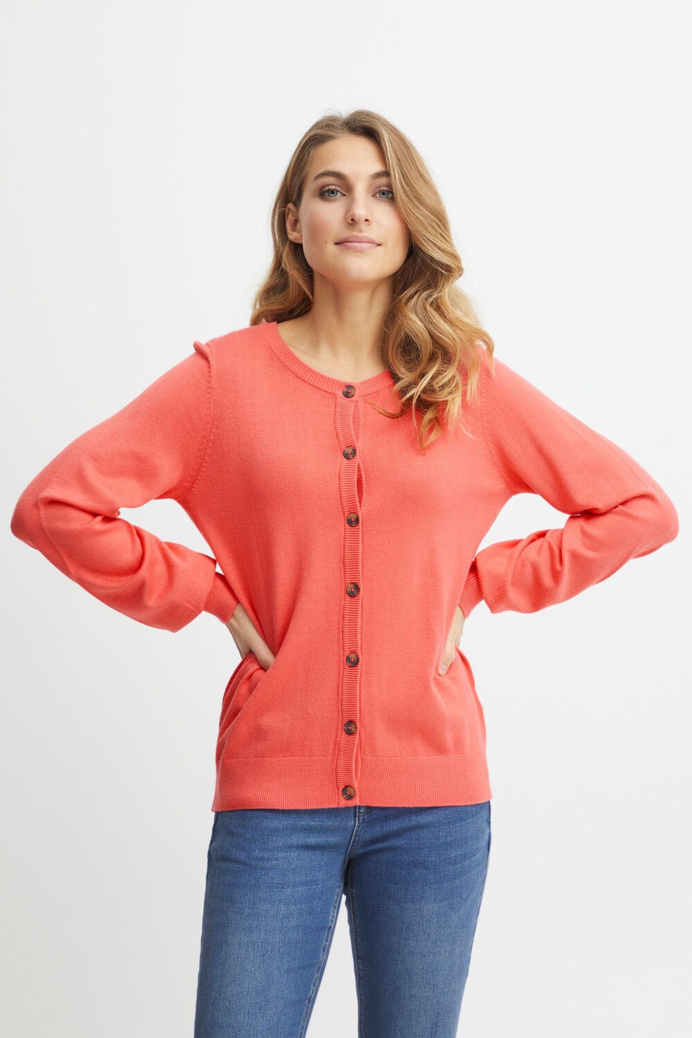 

Кардиган Fransa Strickjacke, красный