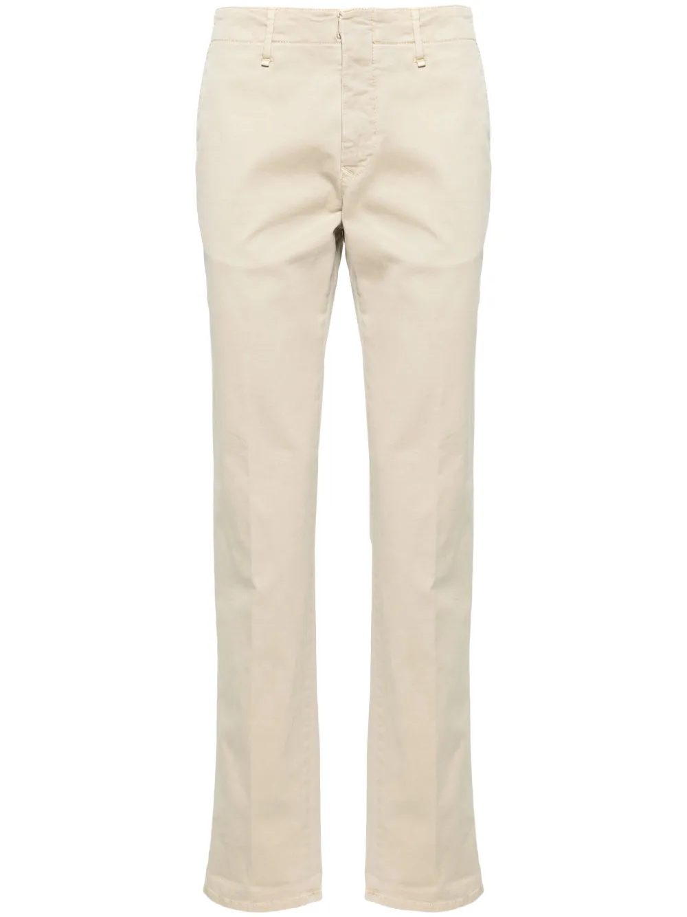 

Прямые брюки средней посадки Incotex, нейтральный