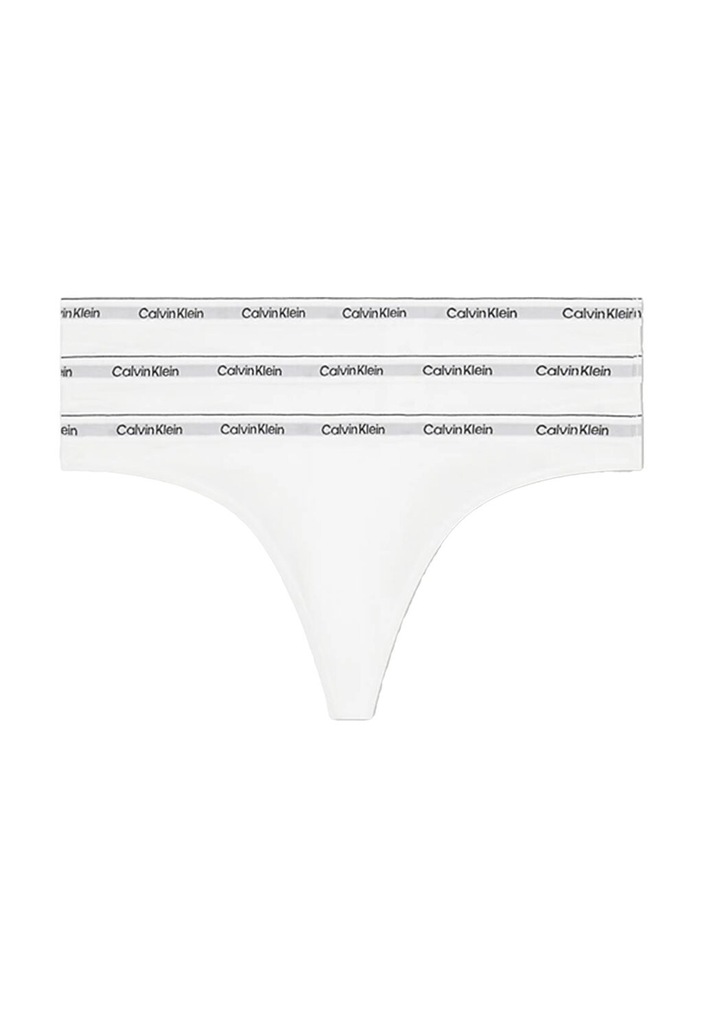 Трусы 3 PACK Calvin Klein, белый — фото 2