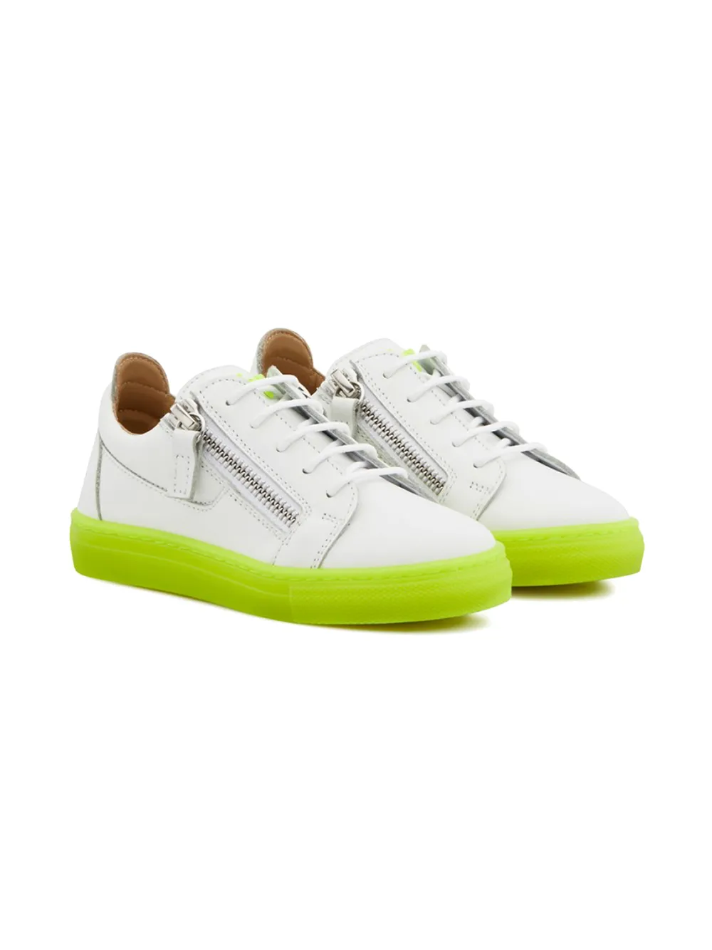 

Кроссовки в двух тонах Giuseppe Junior, белый